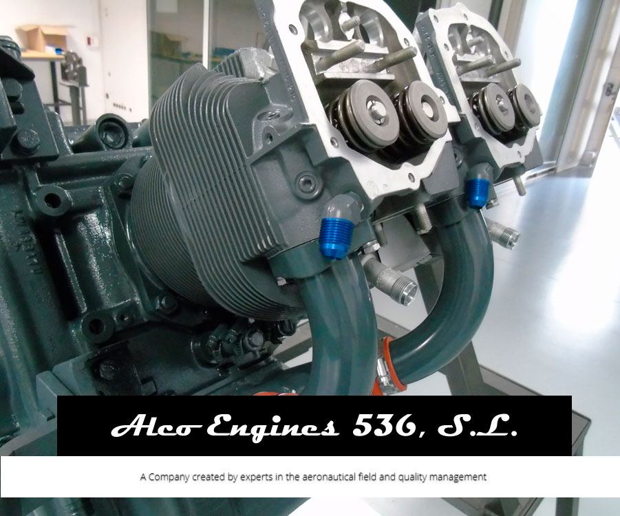 Alco Engines 536. Inspect, repair and overhaul aircraft engines with a test bench